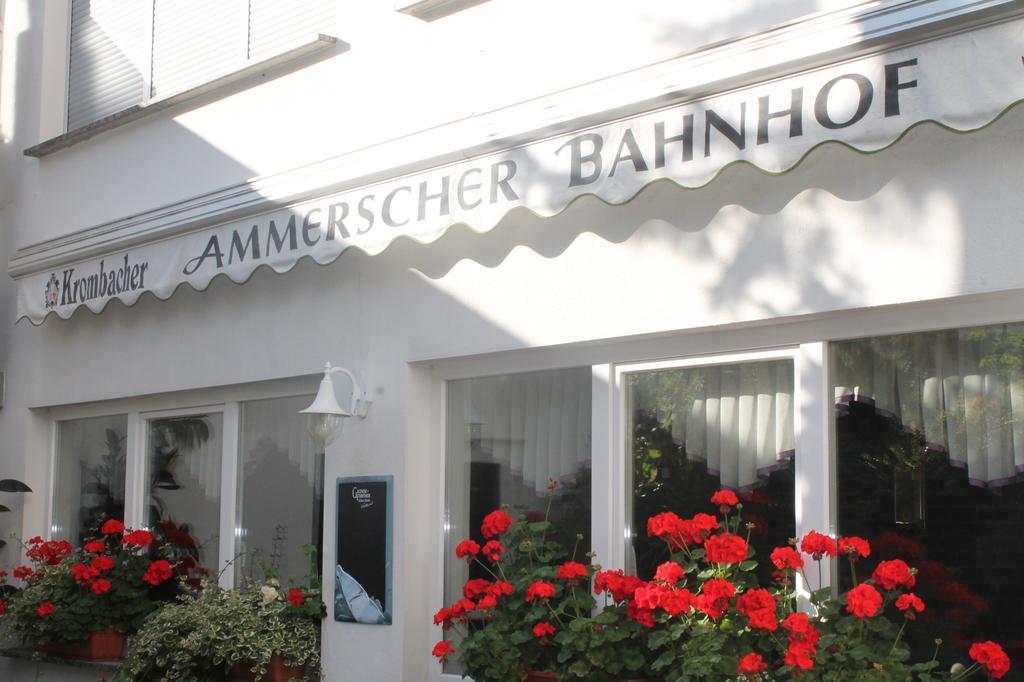 Ammerscher Bahnhof Mühlhausen Exterior foto